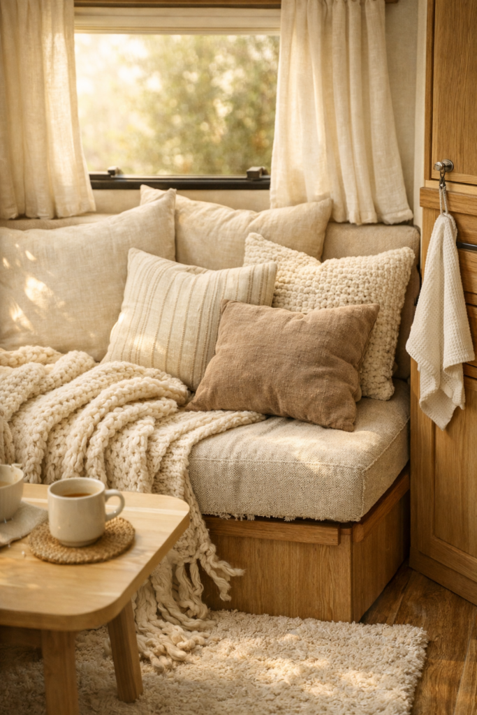 Soften the Space With Textiles That Feel Like Home