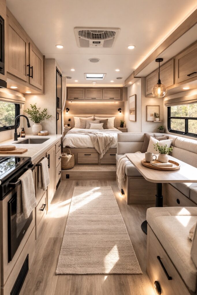 Travel Trailer and Small Camper Styling Tips