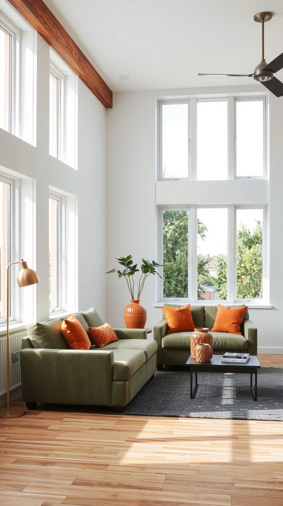 bold contrasts and minimalism