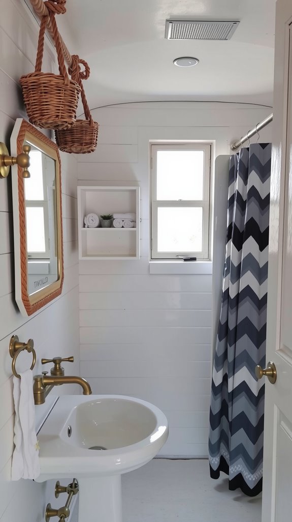 creative compact bathroom design