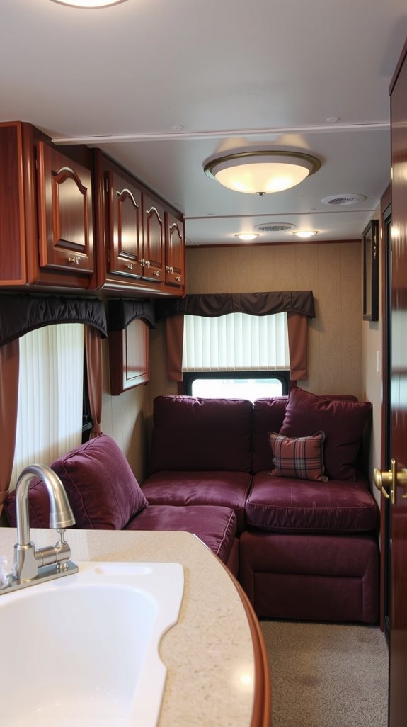 eliminate bulky decor elements