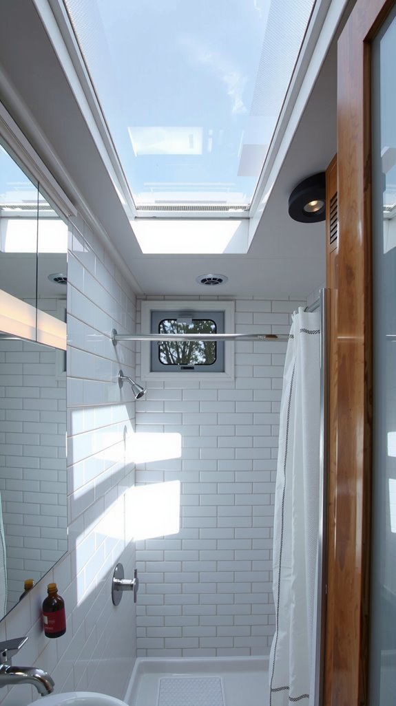 enhance rv bathroom lighting