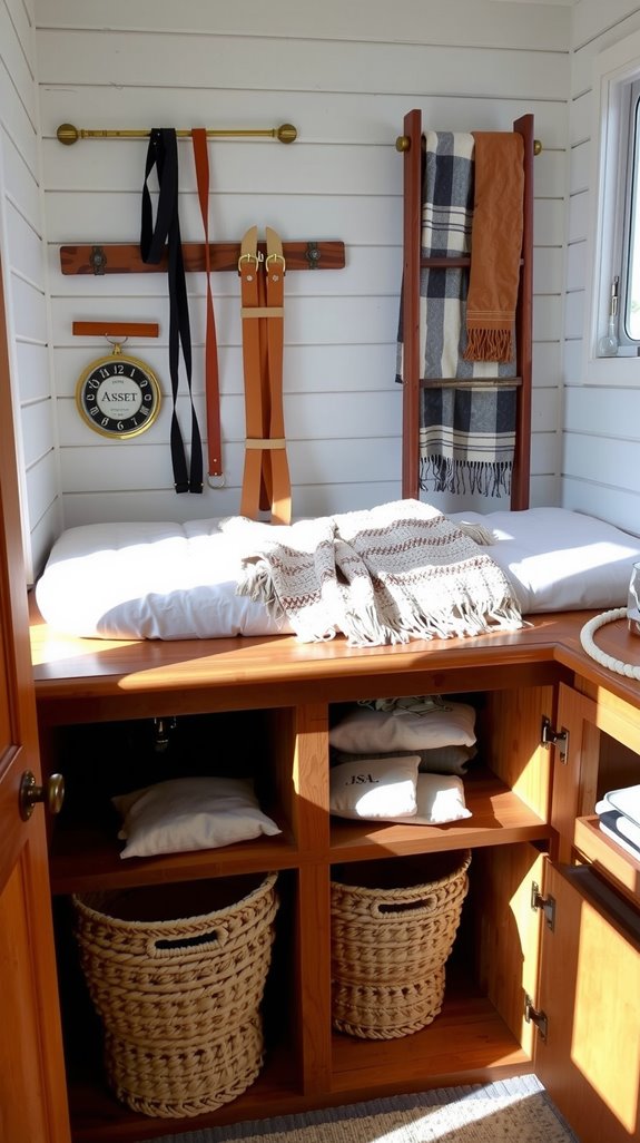 intentional rv bedroom storage