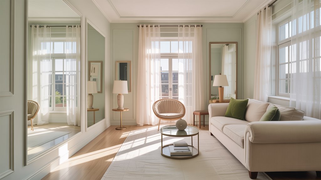 light colors open space