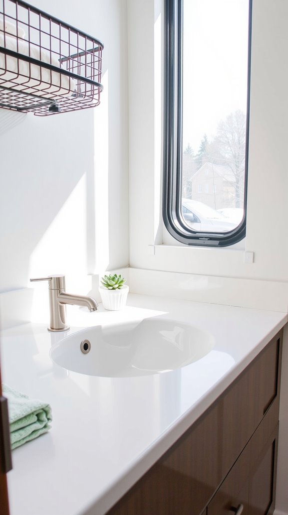 maximize space with organization