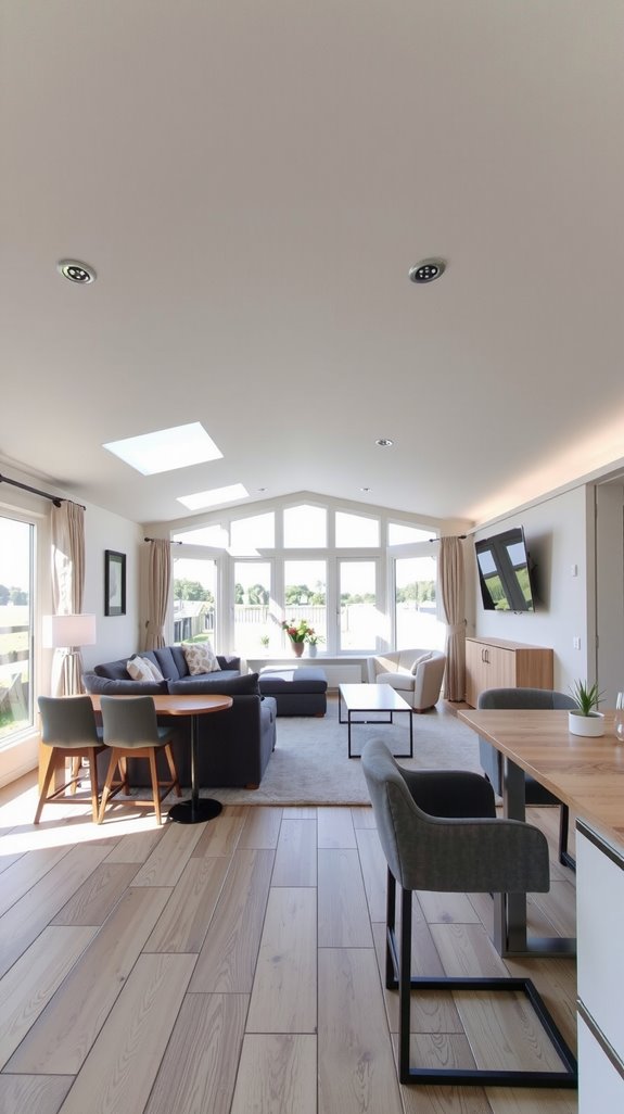 open plan living transformation