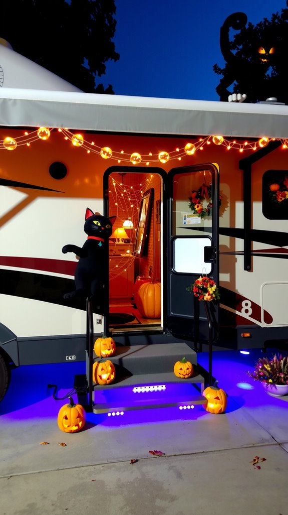 safe and festive rv decor