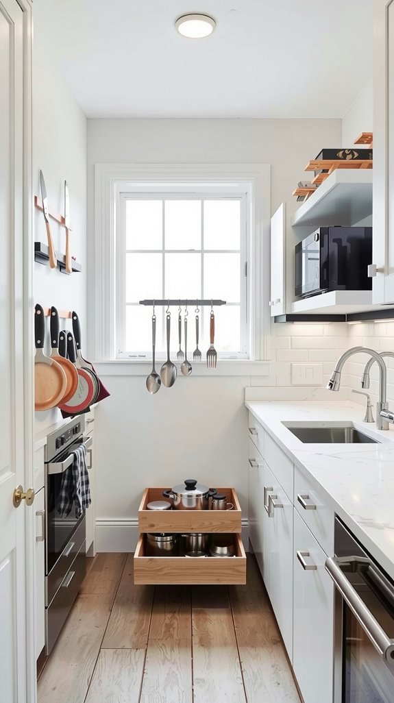 stylish temporary kitchen decor