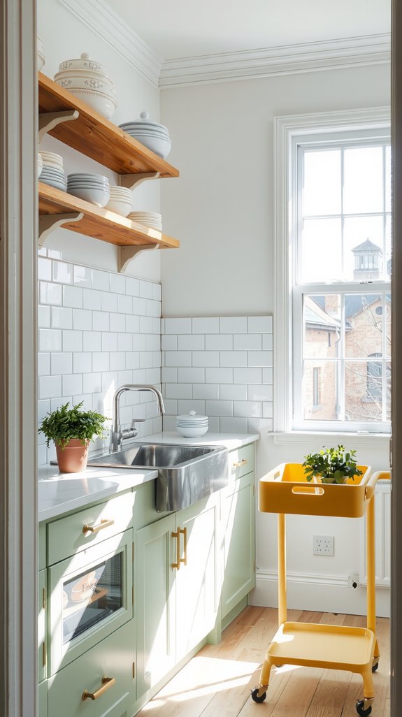 transform small kitchen space
