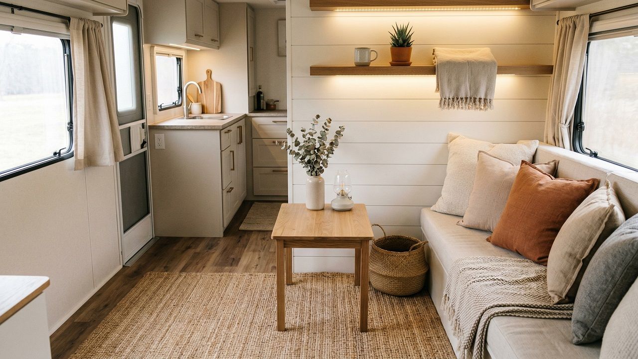 Camper Interior Ideas for Busy Women Who Don’t Have Time to Decorate