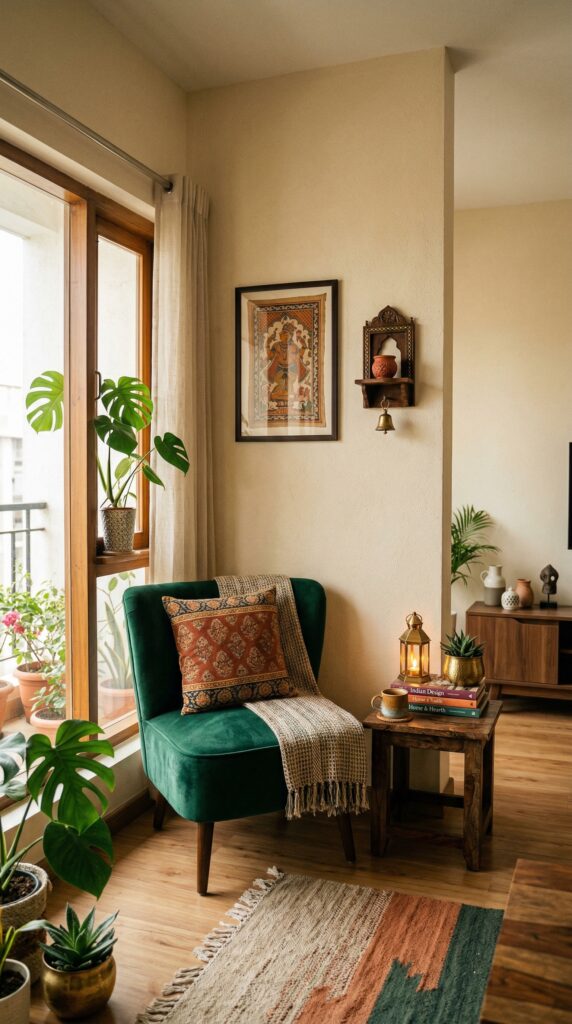 Choosing the Right Color Palette for Small Indian Living Rooms (Rich but Controlled)