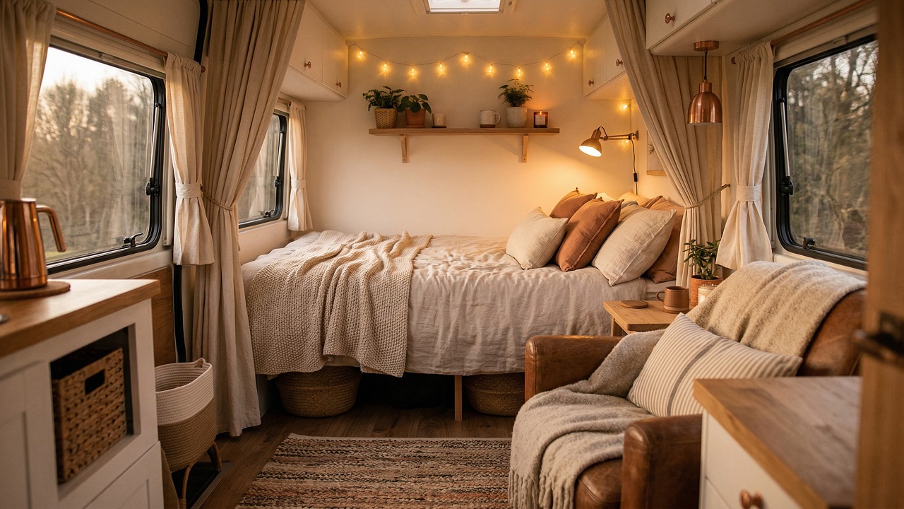 Cozy Camper Interior Ideas That Feel Like a Weekend Escape Every Day