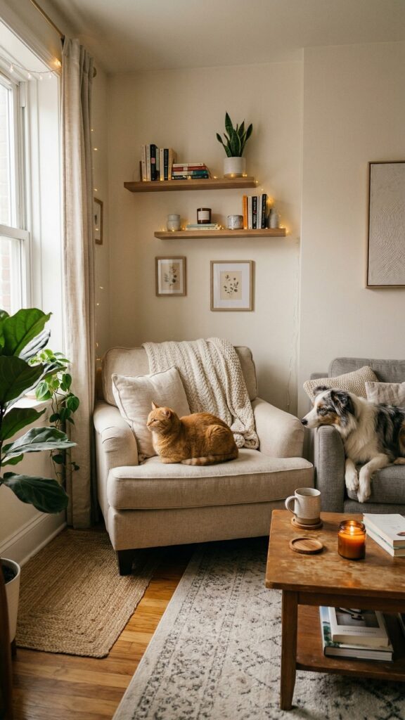 Cozy Small Living Room Ideas for Real Life (Kids, Work, Daily Mess)