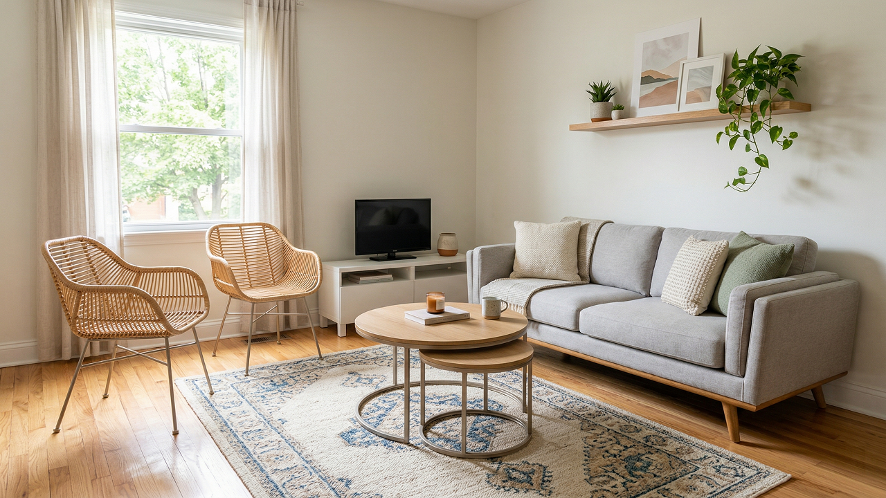 Furniture Ideas for Small Living Rooms That Save Space (Without Looking Cheap)