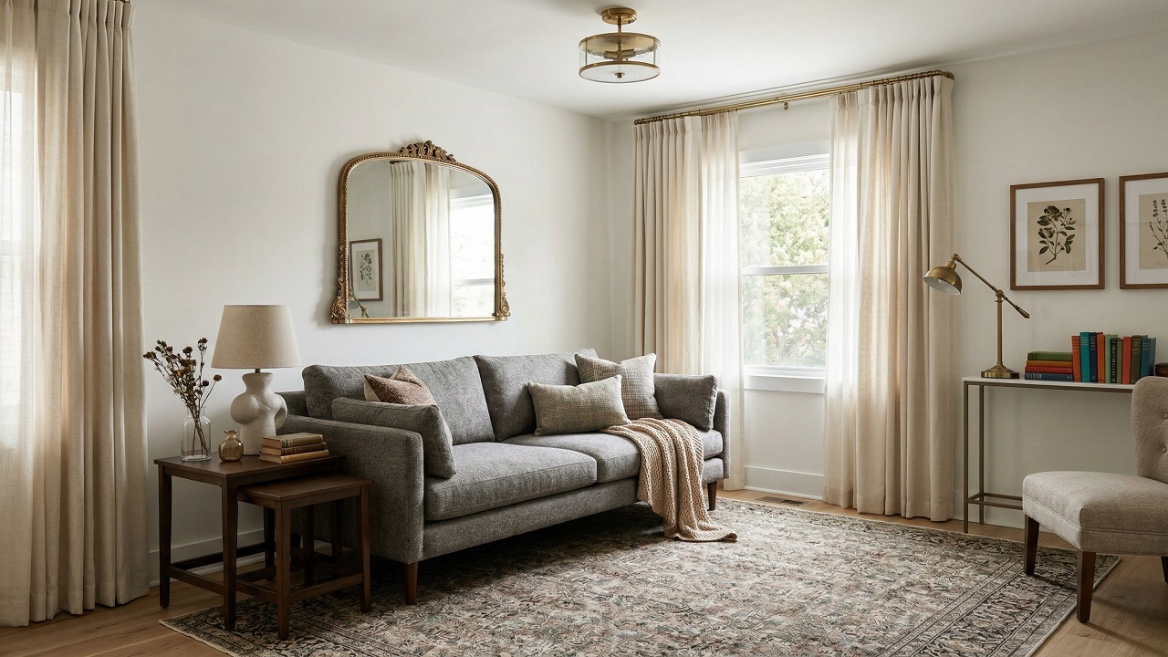 Where to Splurge vs Save in a Small Living Room