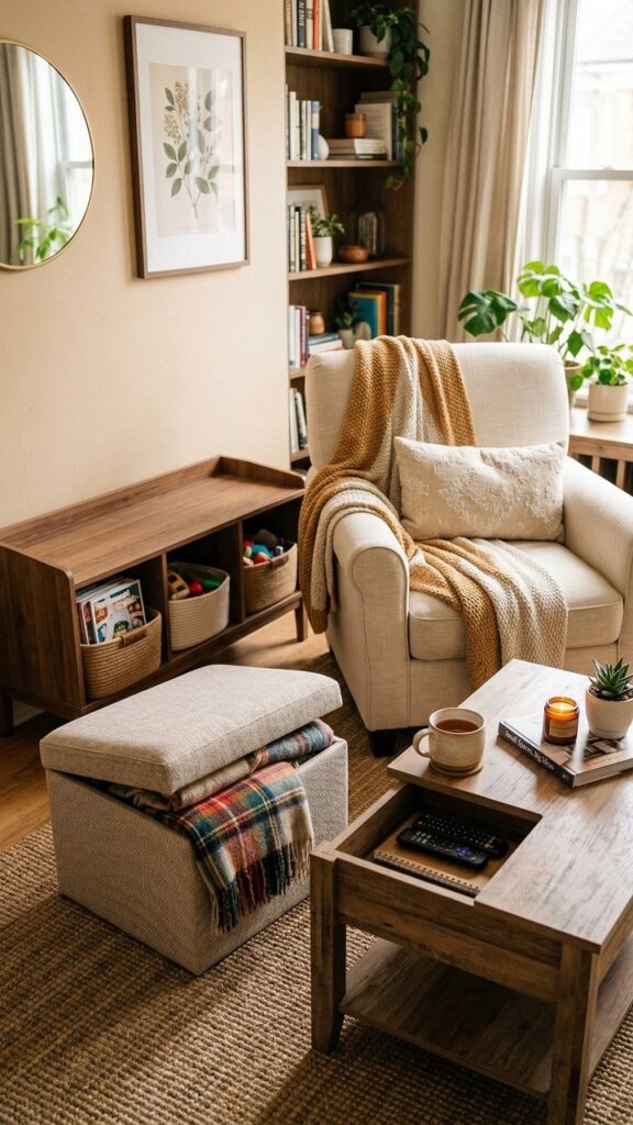 Hidden Storage Furniture That Doesn’t Look Like Storage