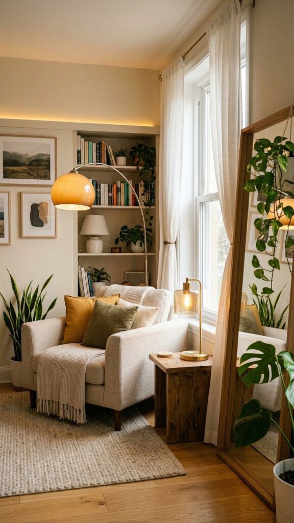 Lighting Ideas That Make Apartments Feel Bigger & Brighter
