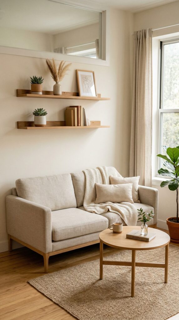 Minimalist Furniture For Small Living Rooms (What To Keep + What To Skip)