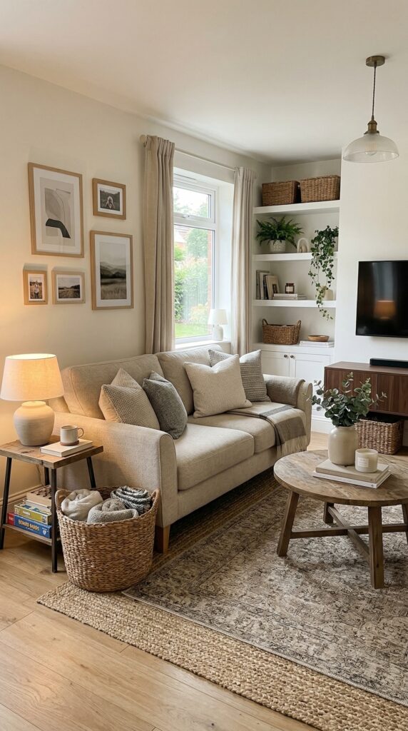 Modern Small Living Room Ideas for Suburban Homes (Family-Friendly but Still Stylish)