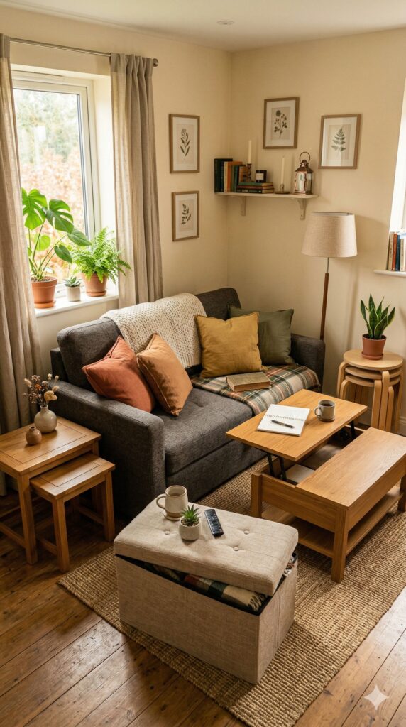 Multi-Functional Furniture For Tiny Living Rooms (Non-Negotiable)