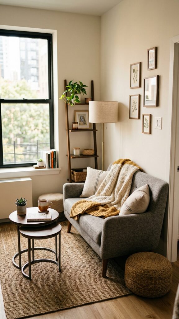 Small Apartment Living Room Furniture That Works in Tight Layouts