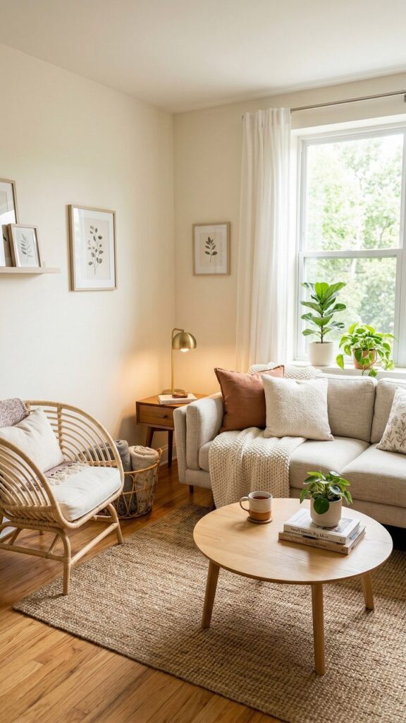 Small Living Room Furniture Layout That Instantly Opens Up Your Space