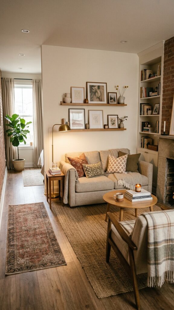 Small Living Room Layout Inspiration That Instantly Fixes the Space