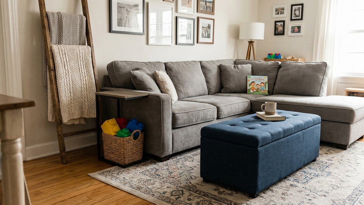 Small Living Room Storage Ideas That Hide Clutter Beautifully