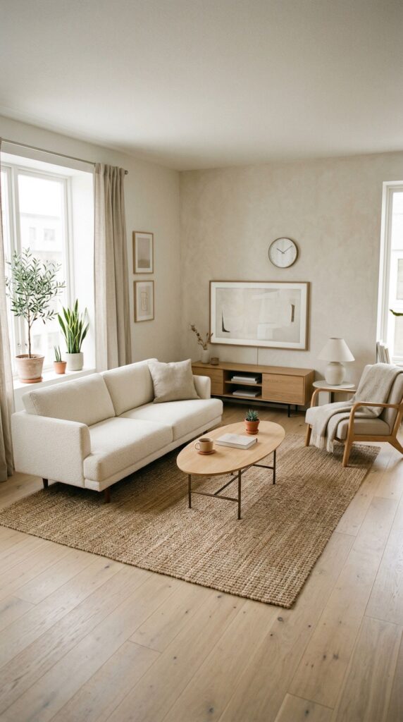 Small Minimalist Living Room Layout Ideas That Open Up Your Space