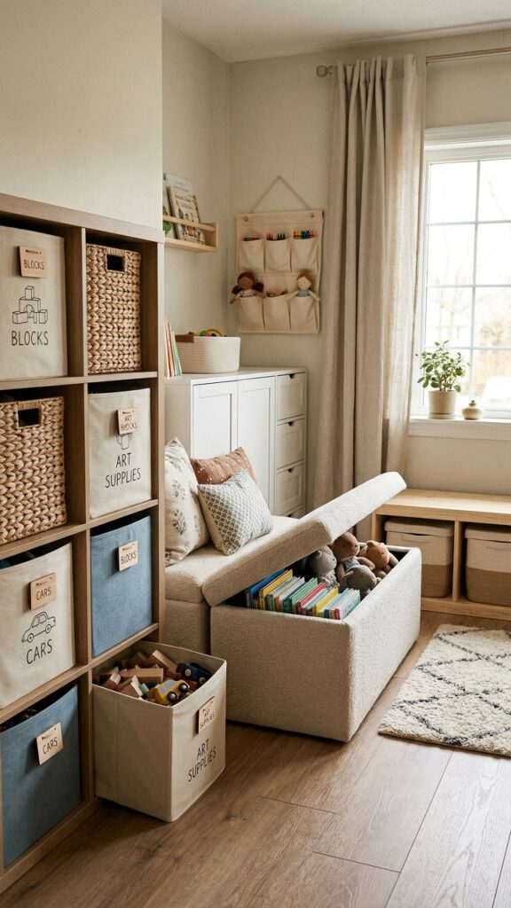 Smart Storage Solutions for Toys and Clutter