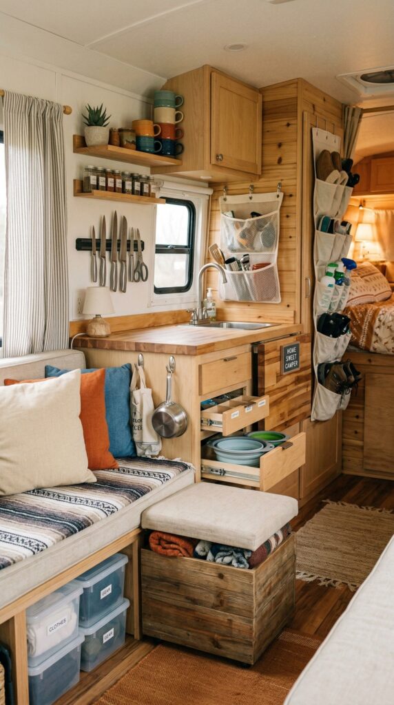 Space Planning: Maximizing Functionality in Small Campers