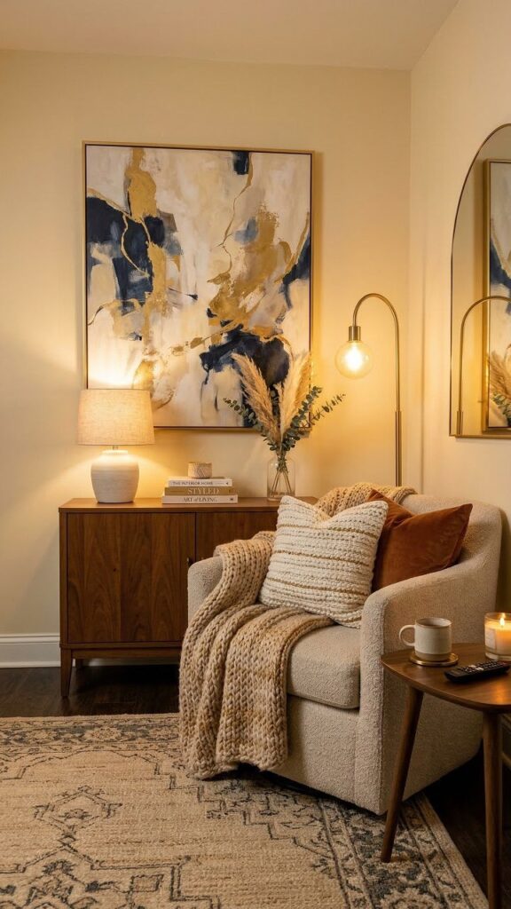 Where to Fake Luxury in a Small Living Room (High Impact, Low Cost)