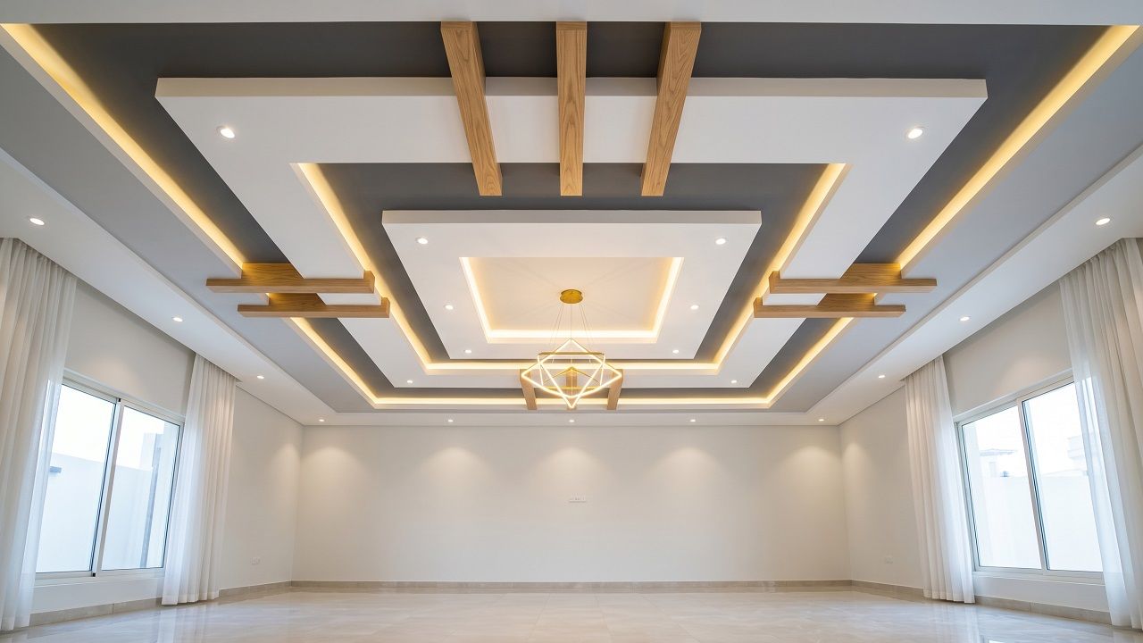 8 Symmetrical & Modern False Ceiling Designs for a Square Hall: Stylish Ideas & Tips