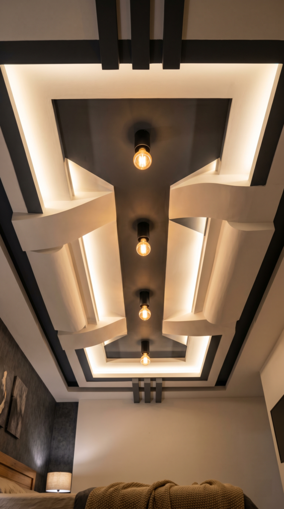 The Color Palette That Instantly Elevates POP Ceilings