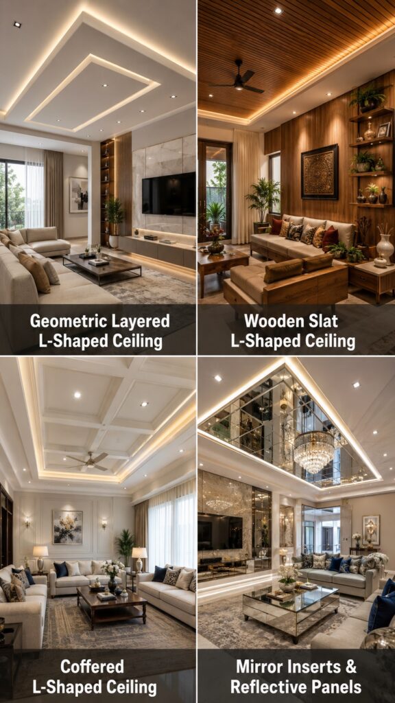 How a Curved Corner Transition Softens the L-Shaped Ceiling Bend