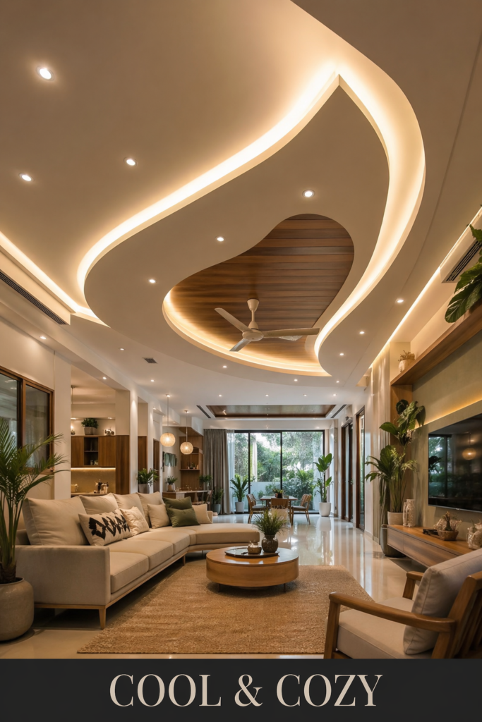 Modern POP False Ceiling Designs for Hall That Look Expensive