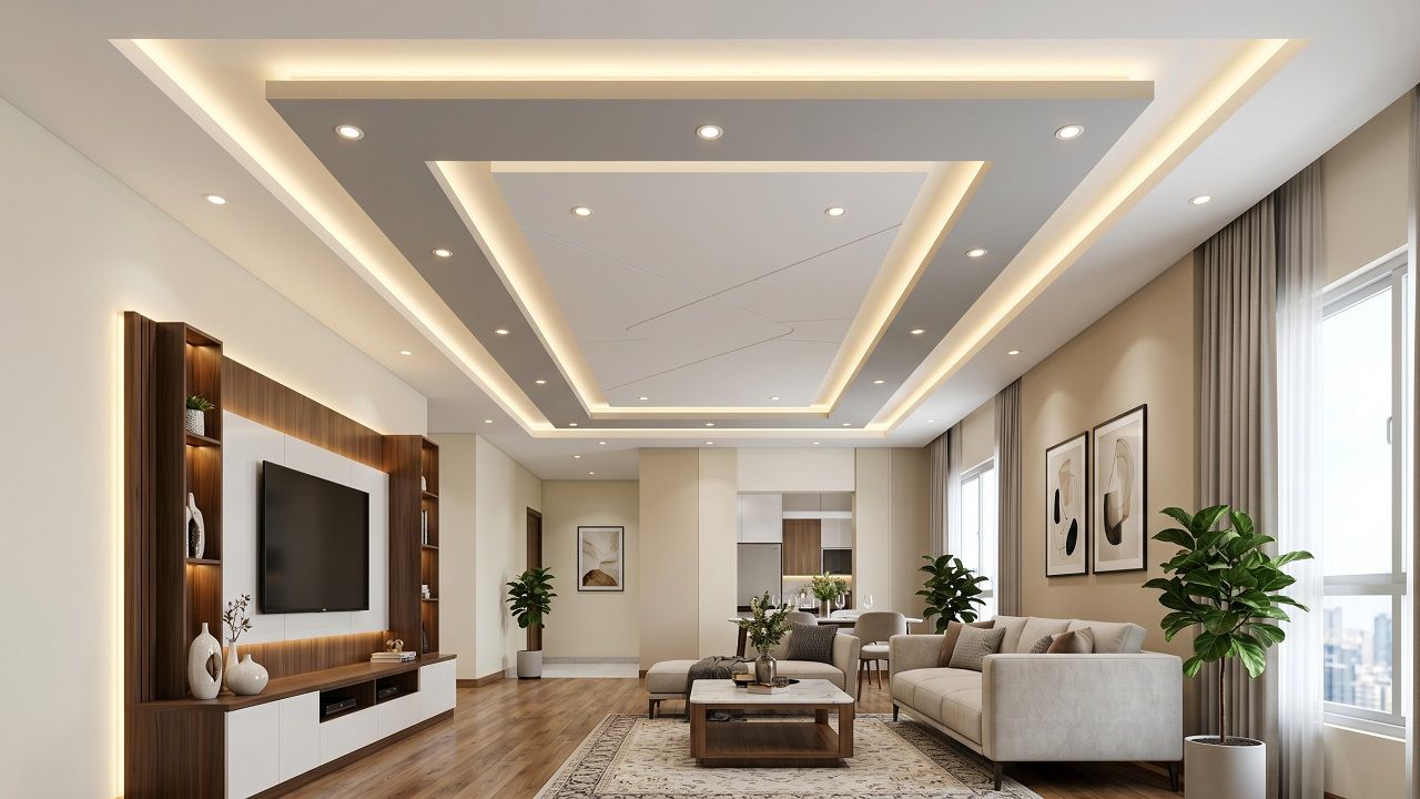 Modern POP False Ceiling Designs for Hall That Look Expensive (Without Overdoing It)