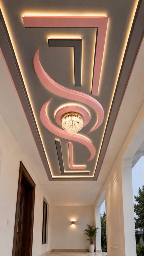 Soften the Space With Curved POP Patterns