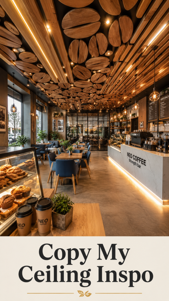 Add Brand Elements to Ceilings for Identity