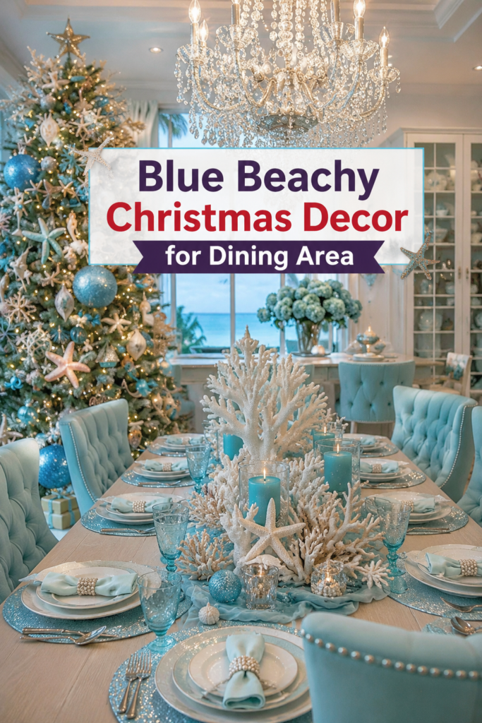 11 Unexpected Summer Christmas Decor Ideas for Living Rooms (Light & Coastal Twist)