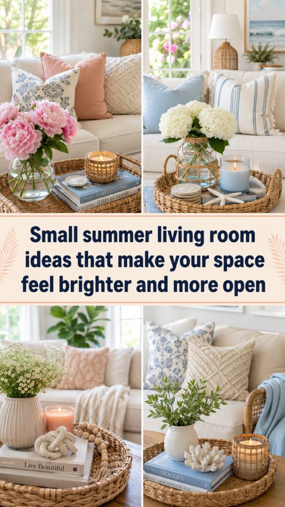 12 Summer Living Room Decor Ideas for a Light, Airy Seasonal Refresh