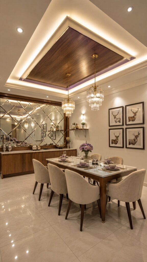 Versatile Lighting With POP Ceilings