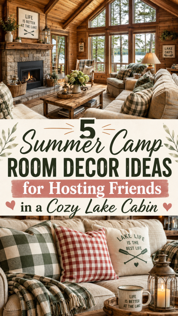15 Summer Camp & Cabin Decor Aesthetic for Weekend Getaways