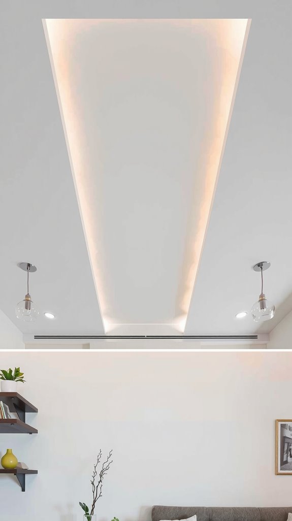 affordable single layer gypsum ceiling