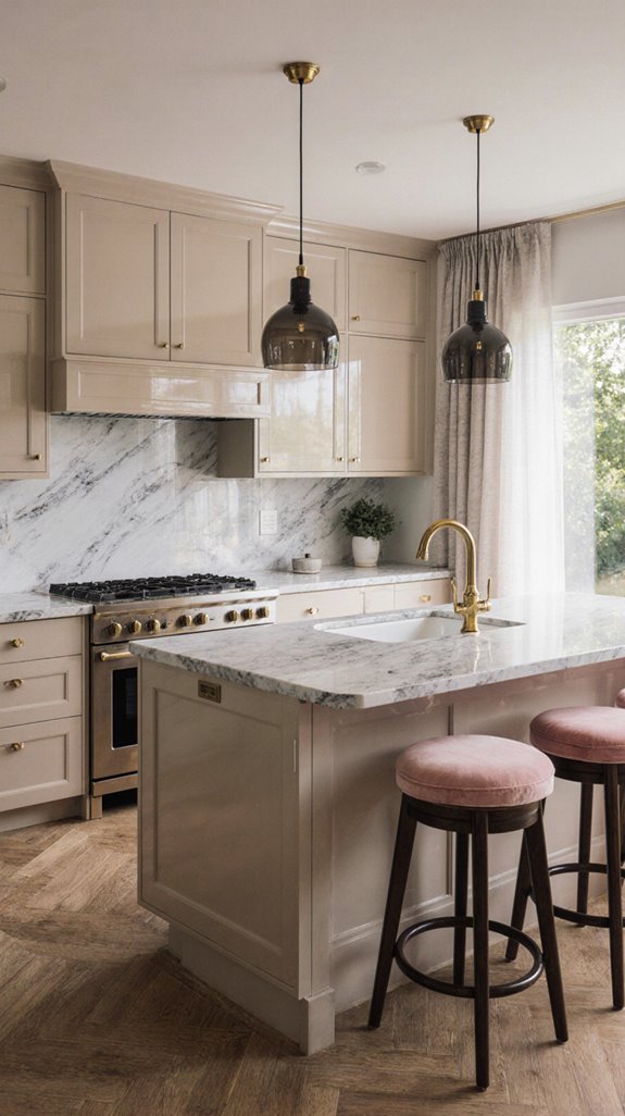 boutique caravan kitchen design