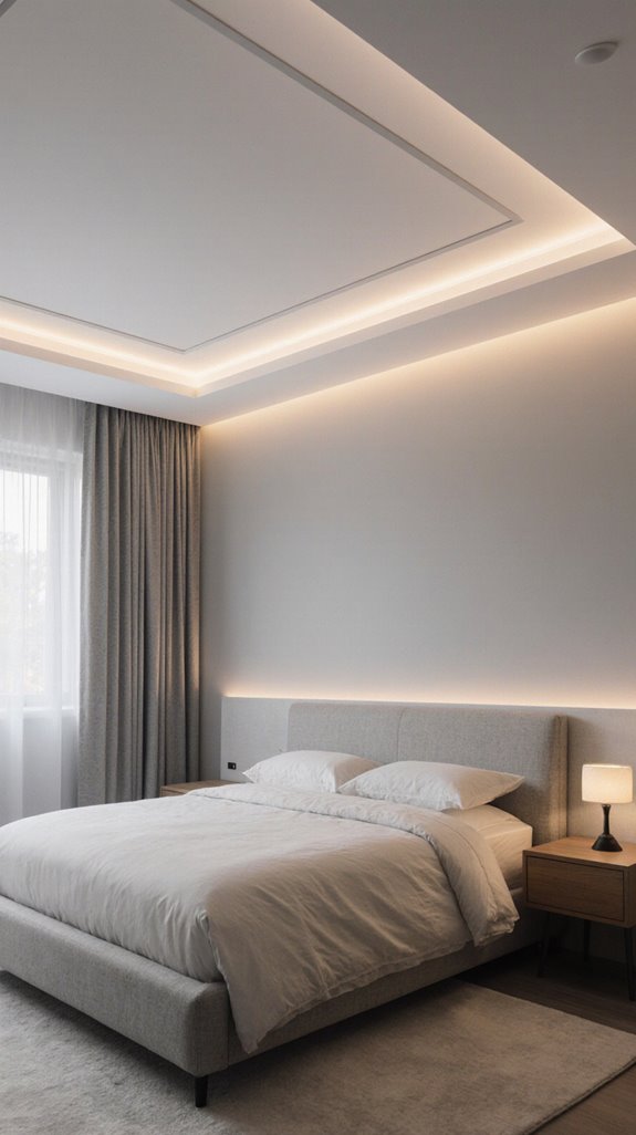 calm simple ceiling design