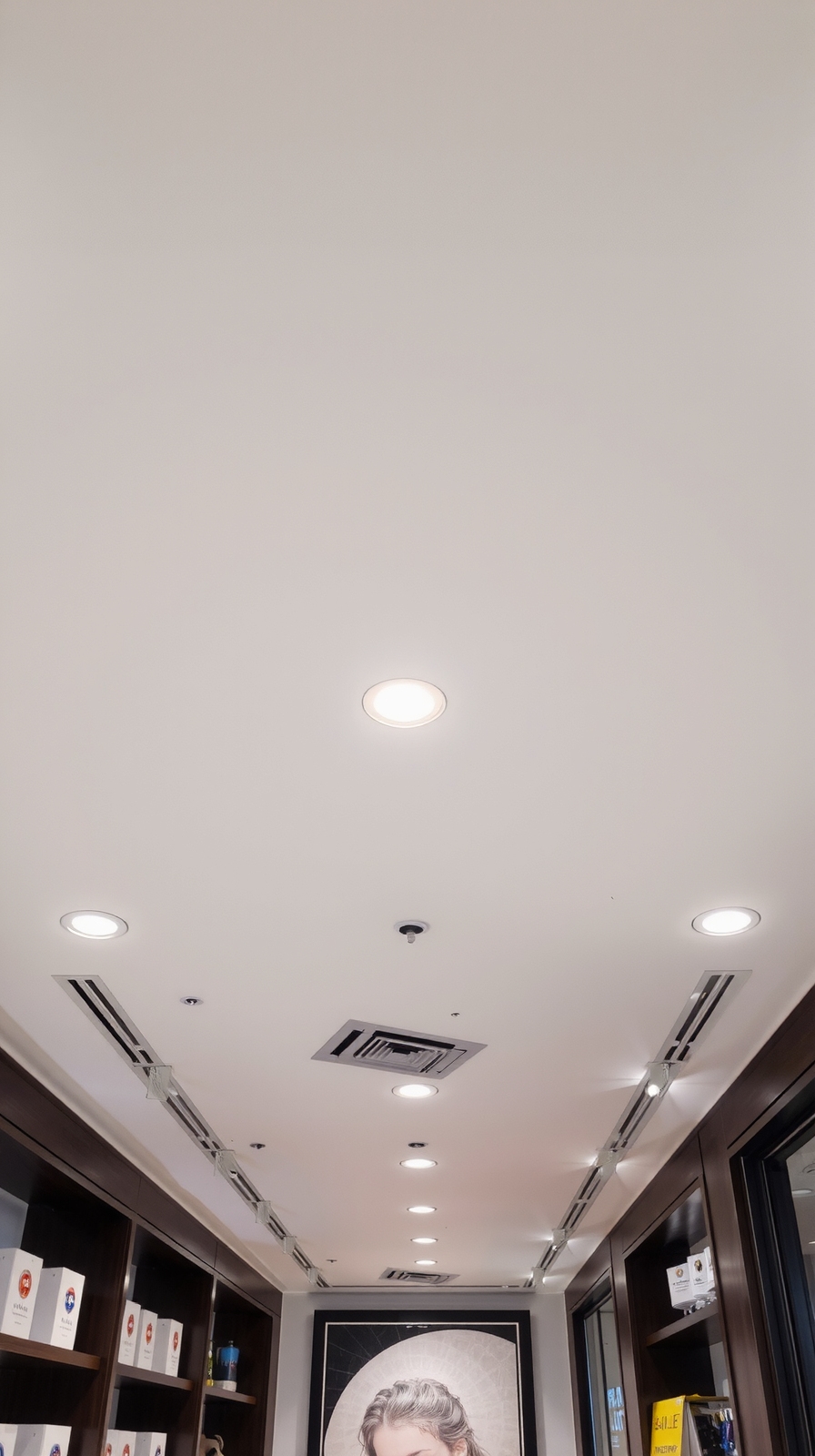concealed wiring and sprinklers
