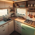 14 Caravan Kitchen Makeover Ideas for Convinient Camp Cooks