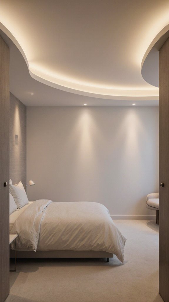 cove lighting enhances perception