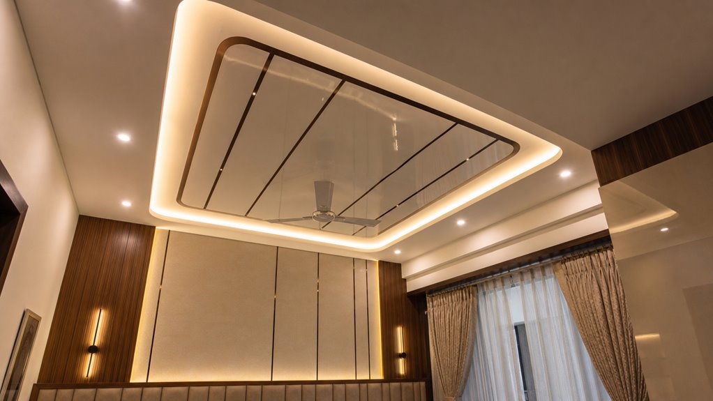 cozy modern bedroom ceilings